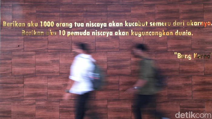 Museum Perumusan Naskah Proklamasi di masa lalu merupakan rumah seorang Laksamana Jepang, Maeda. Di rumah tersebut, para pendiri bangsa menyusun naskah proklamasi, Rabu, 17/8/2022.