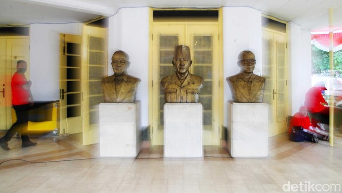 Memaknai HUT RI dari Rumah Peninggalan Laksamana Maeda Museum Perumusan Naskah Proklamasi di masa lalu merupakan rumah seorang Laksamana Jepang, Maeda. Di rumah tersebut, para pendiri bangsa menyusun naskah proklamasi, Rabu, 17/8/2022.