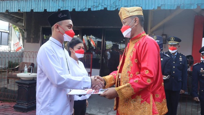 Pemberian remisi HUT ke-77 RI untuk narapidana di Jateng, Rabu (17/8/2022).