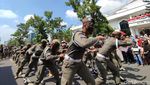Potret Kemeriahan Pawai HUT ke-77 RI di Medan