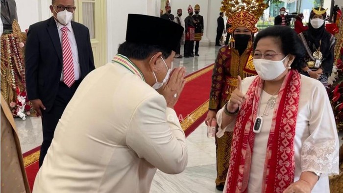 Prabowo Subianto dan Megawati (Istimewa/GAK)