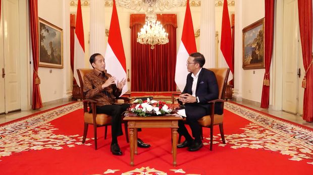 Presiden Joko Widodo (Jokowi) dalam Economic Update 2022