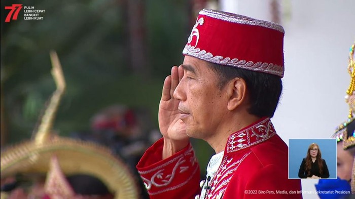 Presiden Jokowi (Tangkapan Layar)