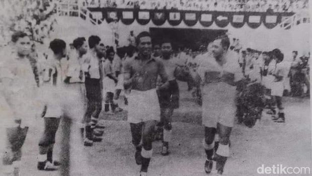 PSMS Medan Vs Persija, 17 Agustus 1955.
