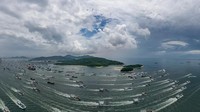 Beijing telah mengklaim secara sepihak 80 persen wilayah Laut China Selatan, yang juga diperebutkan oleh negara-negara tetangga, termasuk Vietnam, Filipina, Malaysia, Brunei, dan Indonesia.  