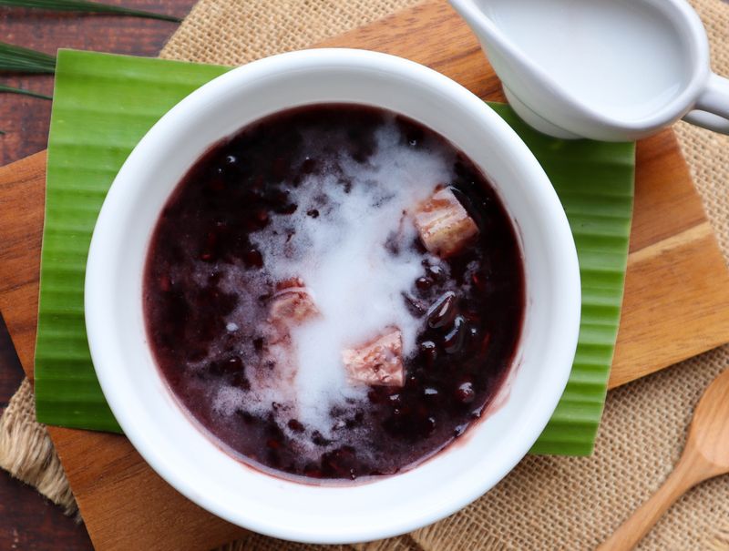 Resep Bubur Ketan Hitam dan Talas Resep Bubur Ketan Hitam dan Talas