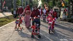 Semangat Warga Jakarta Meriahkan HUT Ke-77 RI
