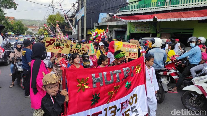 Semarak perayaan kemerdekaan di Kota Malang