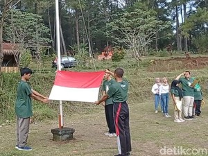 Penuh Nasionalisme, ODGJ dan Penyandang Difabel Blitar Ikut Upacara HUT RI