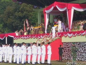 Momen Spesial Walkot Cimahi di HUT ke-77 RI
