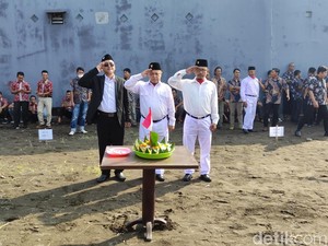 Haru Mantan Teroris Jadi Inspektur Upacara HUT ke-77 RI di Semarang