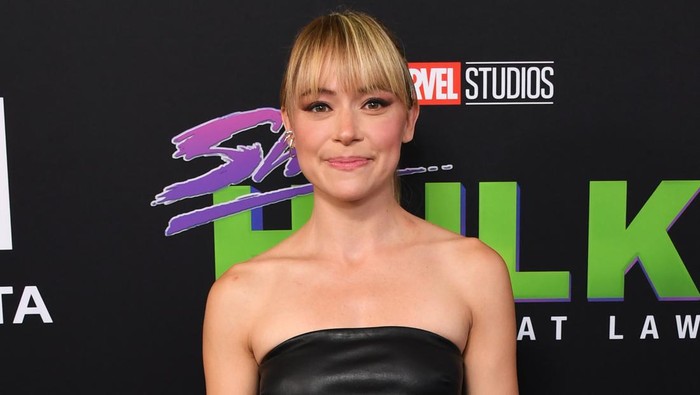 LOS ANGELES, CALIFORNIA - AUGUST 15: Tatiana Maslany attends Marvel Studios 