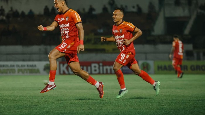 Bali United menang atas PS Barito 2-1, Kamis (18/8/2022).