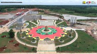 Kementerian Pekerjaan Umum dan Perumahan Rakyat (PUPR) mempercepat pembangunan Bendungan Margatiga guna meningkatkan jumlah tampungan air dan mendukung lumbung pangan nasional di Provinsi Lampung.
