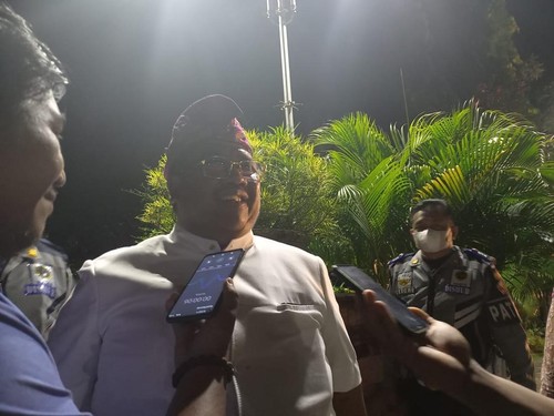 Bupati Buleleng Putu Agus Suradnyana, ST saat ditemui usai puncak perayaan HUT ke-77 Republik Indonesia, Rabu (17/8/2022).