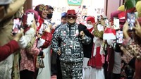 Acara tersebut berlangsung meriah.