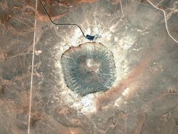 Foto-foto Kawah Meteor di Berbagai Belahan Dunia