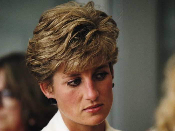 Princess Diana visiting a childrens hospital in Prague, May 1991. (Photo by Jayne Fincher/Getty Images)
