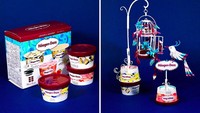 Saya berkreasi dengan boks-boks kosong seperti boks makanan manis, tulisnya di bio Instagram. Karya kirigami miliknya sukses buat netizen terkagum-kagum. 