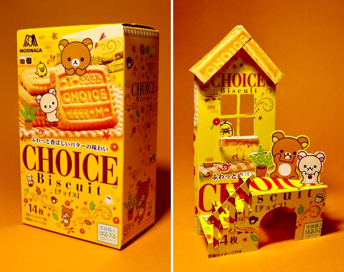 Keren! 10 Kreasi 'Kirigami' Sulap Kemasan Makanan Jadi Karya Seni
