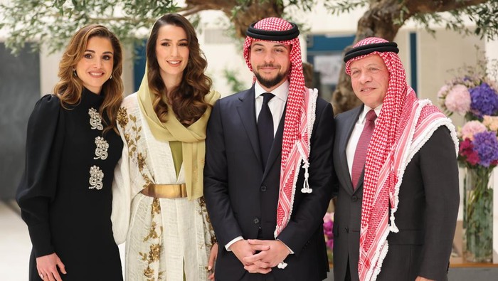 Pangeran Hussein bin Abdullah II & Rajwa Khaled Al-Saif