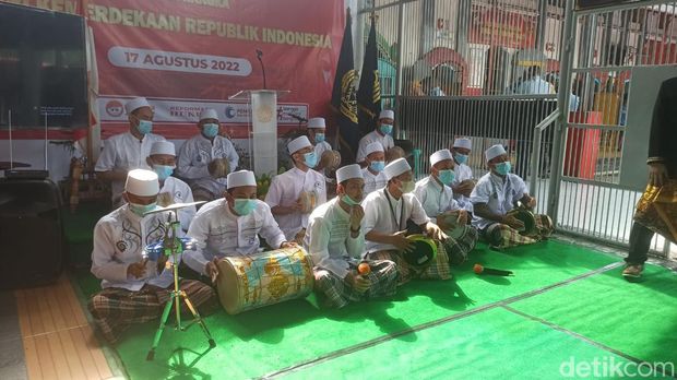 Peringatan HUT RI di Lapas Sukabumi.