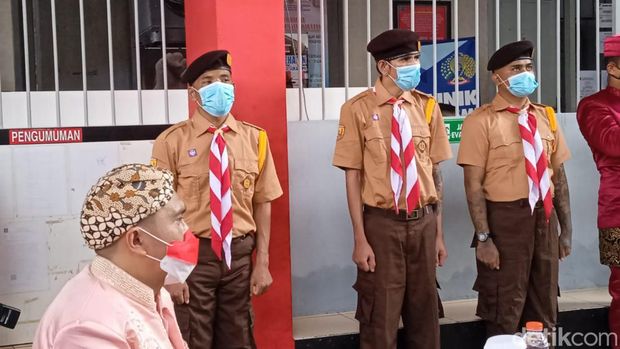 Peringatan HUT RI di Lapas Sukabumi.
