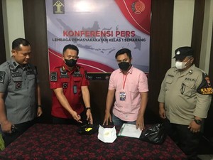 Lapas Semarang Tangkap Wanita Pengunjung Simpan 396 Pil Koplo di Alat Vital