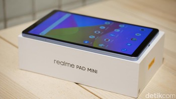 Untuk spesifkasi lengkap dan harga Realme Pad Mini bisa membaca di sini. Foto: Adi Fida Rahman/detikINET  