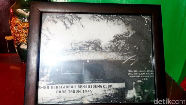 Rumah tempat Soekarno dan Hatta disembunyikan di Rengasdengklok, Karawang.