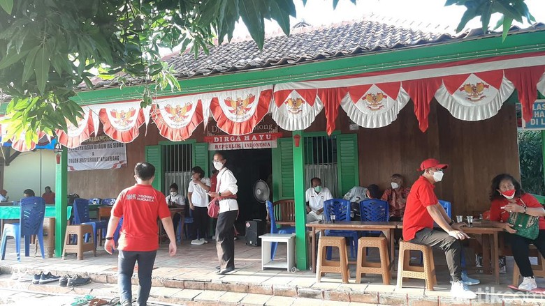 Rumah tempat Soekarno dan Hatta usai diculik.