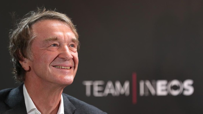 Team INEOS Owner Sir Jim Ratcliffe during a press conference to launch Team INEOS at The Fountaine Free in Linton, Yorkshire. (Photo by Martin Rickett/PA Images via Getty Images)