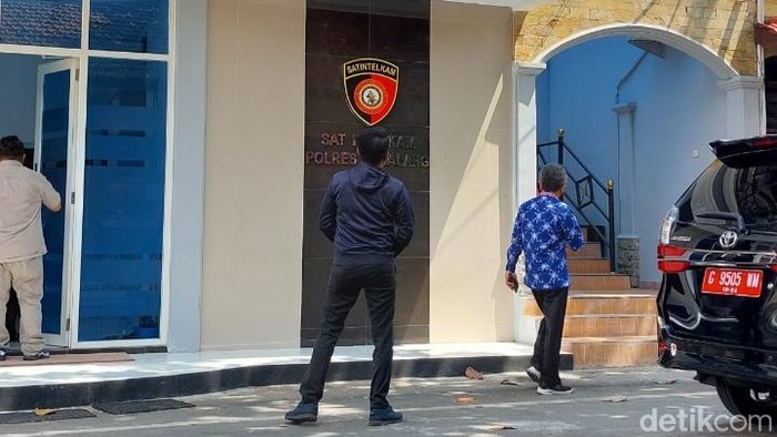 Suasana di Mapolres Pemalang, Jawa Tengah, Kamis (18/8/2022).