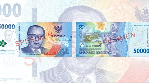 Uang Baru Rp 50.000.