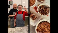 Kompak! Inilah sosok kakek nenek berusia 70 tahunan yang buka restoran Taiwan di New York. Mereka menjajakan menu khas seperti popcorn chicken Taiwan, lu rou fan, hingga mie daging Taiwan. Foto: Instagram Instagram far____near