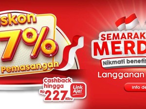 Spesial HUT RI, Ada Diskon Pasang Baru hingga 77% dari IndiHome