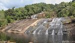Istimewa! Air Terjun 7 Tingkat di Anambas Sajikan Pemandangan Laut Lepas