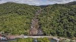 Istimewa! Air Terjun 7 Tingkat di Anambas Sajikan Pemandangan Laut Lepas