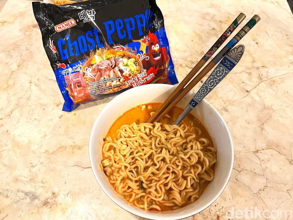 Begini Rasa Mie Instan Terpedas di Indonesia, Pakai Ghost Pepper!
