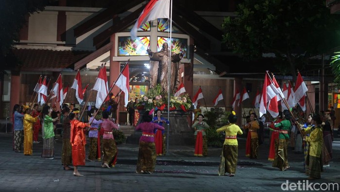 Dialog kebangsaan lintas iman di Gereja Kristus Raja Baciro, Yogyakarta, Jumat (19/8/2022).