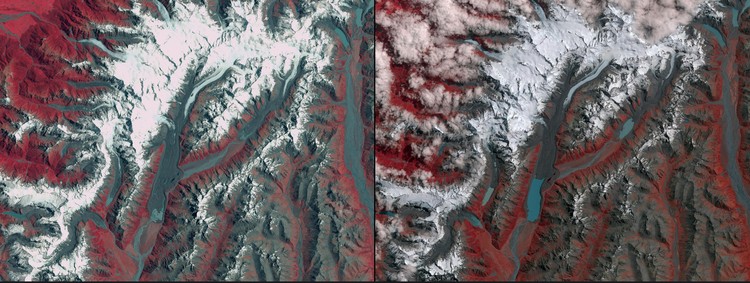 Foto before after perubahan iklim Foto before after perubahan iklim