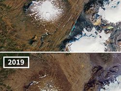 Foto Mengerikan Before After Efek Perubahan Iklim, Ada dari Papua