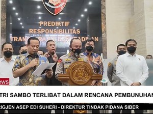Istri Ferdy Sambo Ditetapkan Tersangka Pembunuhan Brigadir J