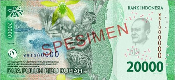 Pemerintah dan Bank Indonesia (BI) telah meluncurkan uang rupiah kertas tahun emisi (TE) 2022. Ada 7 uang pecahan yang secara resmi diedarkan, Rp 100.000, Rp 50.000, Rp 20.000, Rp 10.000, Rp 5.000, Rp 2000, dan Rp 1000. Berikut ini tampak depan dan belakang uang rupiah baru 2022, dikutip dari laman resmi Bank Indonesia.