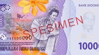 Sedangkan tampak belakang Rp 10.000 menampilkan Tari Pakarena yang disandingkan dengan keindahan alam Taman Nasional Wakatobi, dipadukan dengan keanggunan Bunga Cempaka Hutan Kasar. Desain uang pecahan Rp 10.000 bagian belakang diperindah dengan Motif NeLimbongan Toraja dan Motif PaBarana.