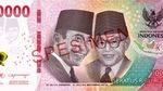 Jelas, Penampakan Bolak-balik Uang Kertas Baru 2022