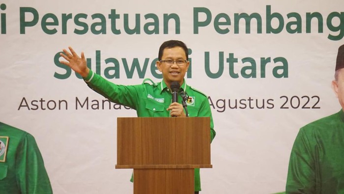 Ketua DPW PPP Sulut Depri Pontoh.