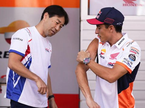 Marc Marquez muncul di Sirkuit Red Bull Ring setelah absen empat balapan karena cedera