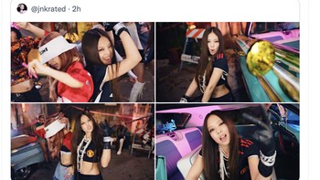 Menurut akun ini, Elon Musk harus membeli MU dan menjadikan Jennie Blackpink sebagai ambassador. Foto: Twitter