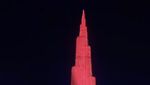Cahaya Merah Putih di Burj Khalifa-Kantor Walikota AS